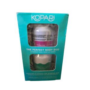 Kopari The Perfect Body Duo Set With Exfoliating Crush Scrub & Organic Coconut M